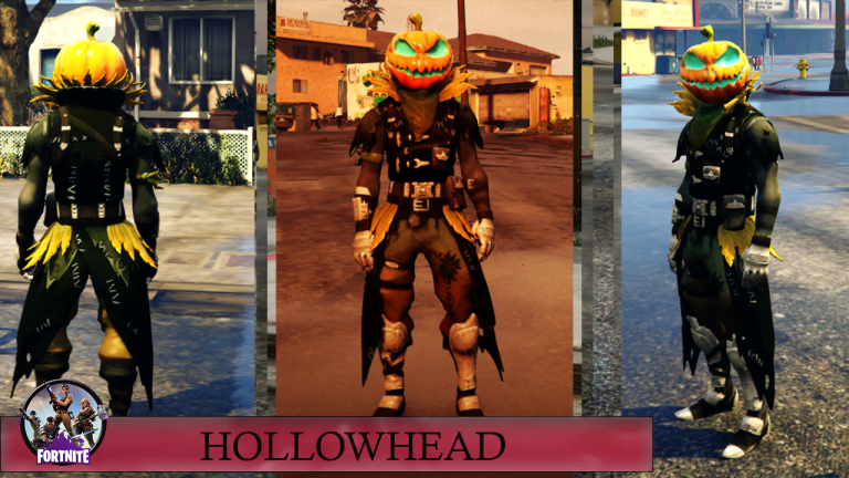 HallowHead Fortnite [Add-On Ped / FiveM] Download