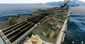 Download Aircraft Carrier with Launch & Brake System [Menyoo] V1.0