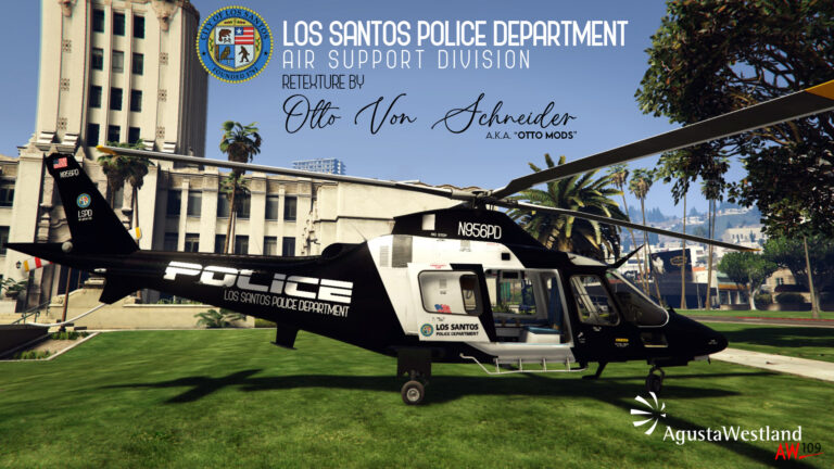 Download Augusta Westland AW109 LSPD – Los Santos Police Department V1.0