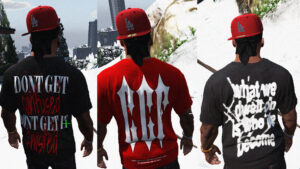 Download GTA V Loose Shirt RETEXTURE pack for Franklin V1.0.1