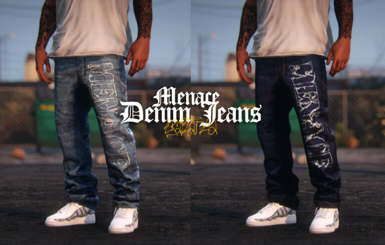 Download Menace LA Denim Jeans for MP Male