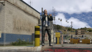 Download Money Jean Jacket for MP Male V1.0