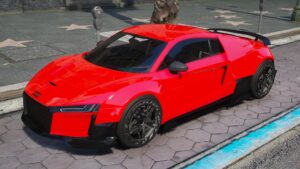 Download Audi R8 Rain Risk Concept