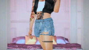 Download Heart Skirt for MP Female