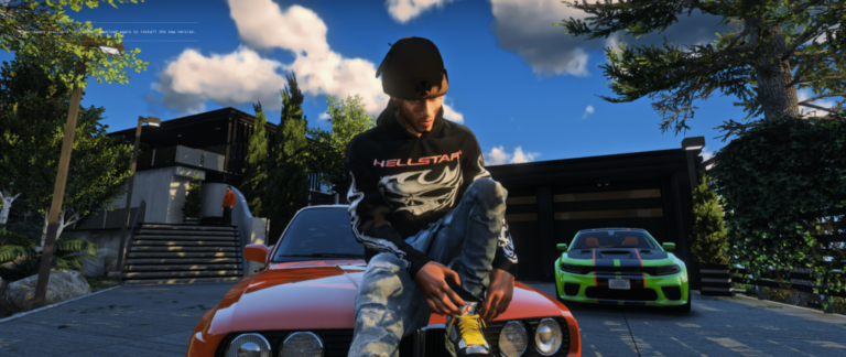 Download Hellstar Hoodies for MP Male V1.0