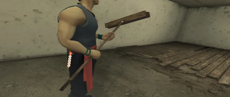 Download Industrial Broom Melee Weapon (Replaces Poolcue)