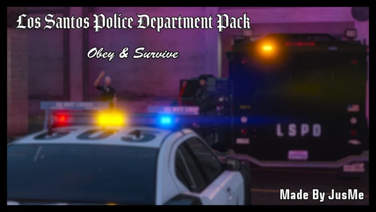 Download Los Santos Police Department Pack [Add-On | Template | LODs] V1.1.1