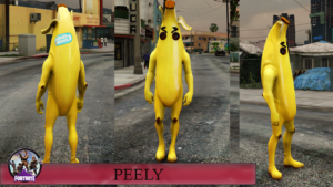 Download Peely Fortnite [Add-On Ped / FiveM] V1.1