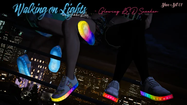 Download Walking on Lights – LED Sneaker for MP male & MP female V1.0