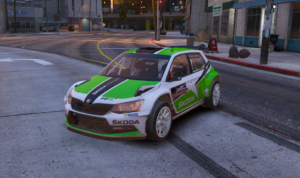 Download 2018 Skoda Fabia R5 WRC [Fivem | Add-on ] V1.0