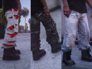 Download Balenciaga Jeans Pack (Raver, Slashed, Graffiti)