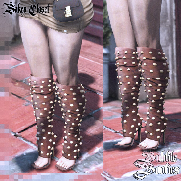 Download Bubble Booties [Heels] for MP Female V1.0