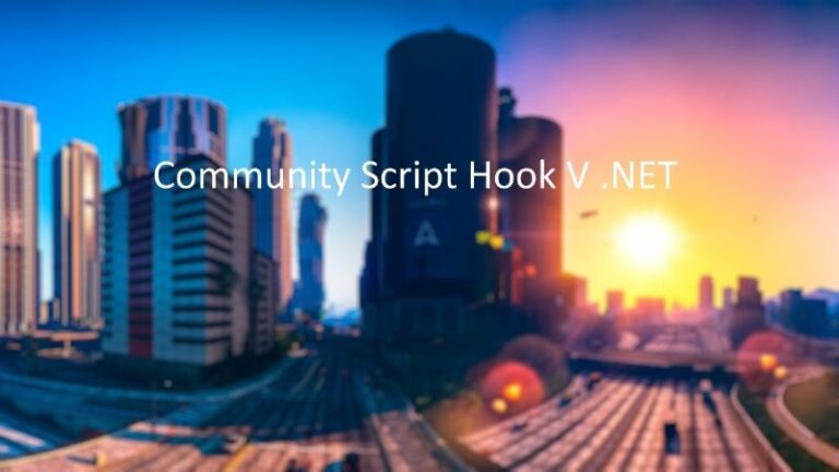 Download Community Script Hook V .NET V3.6