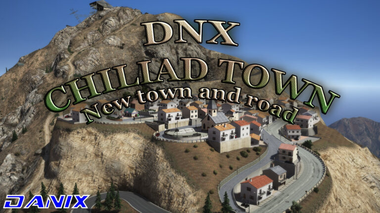 Download DNX Chiliad Town – New town and road on Mt. Chiliad V0.1