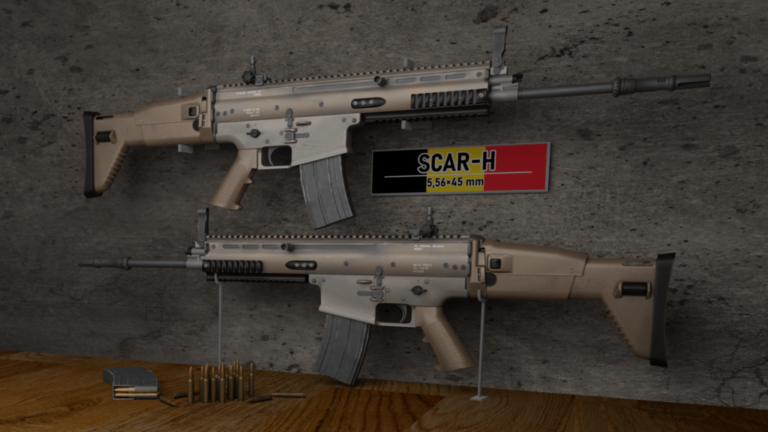 Download [RoN] FN SCAR-H (4 Versions) V1.0