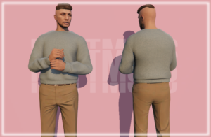 Download Long sleeve sweatshirt for MP Male V1.0