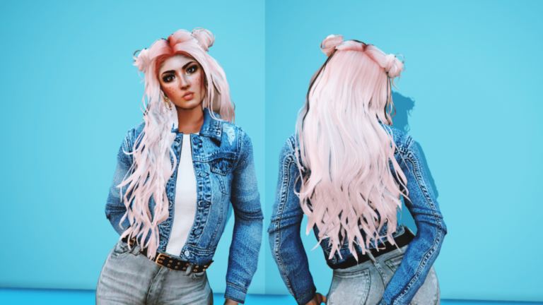 Download Long wavy hair for MP Female