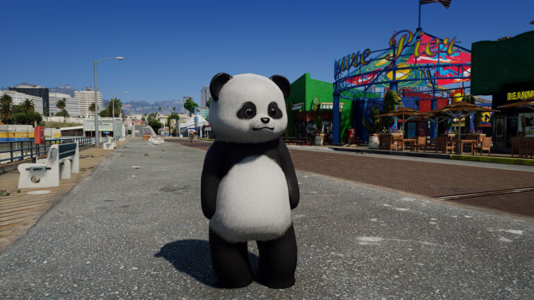 Download Panda Man [Add-On Ped]