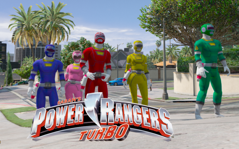 Download Power Rangers Turbo (Add-on Peds) V1.5