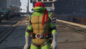 Download Raphael (TMNT) – Fortnite [Add-On Ped] V1.0