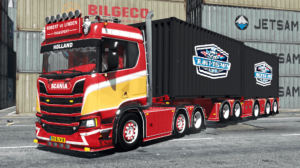 Download Scania R650 Robert Van Der Linden [Add-On | Interior] V1.0