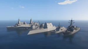 Download US Navy Fleet Surface Vessels [Add-On | Working weapons] V2.0