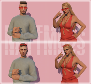 Download Valentines glasses for MP Female/Male V1.2