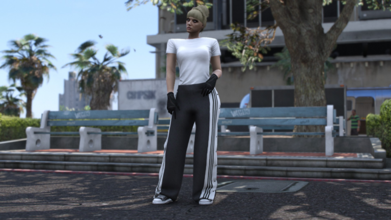Download Adidas Buttoned Tracksuit Pants [MP Female] V1.0