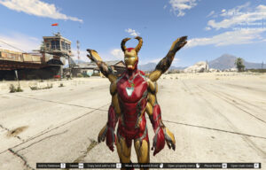 Download EVIL IRON MAN 6 ARMS HORNS [Add-On Ped] V1.0