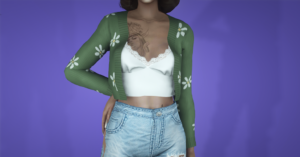 Download Floral Cardigan for MP Female V1.0