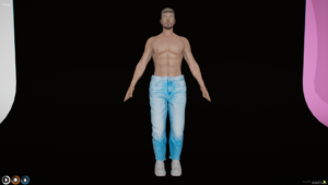 Download Male Jeans for MP-Male V1.0