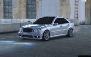 Download Mercedes-Benz E55 AMG (W211) [Add-On / Replace / FiveM | Tuning | Sound] V4.1