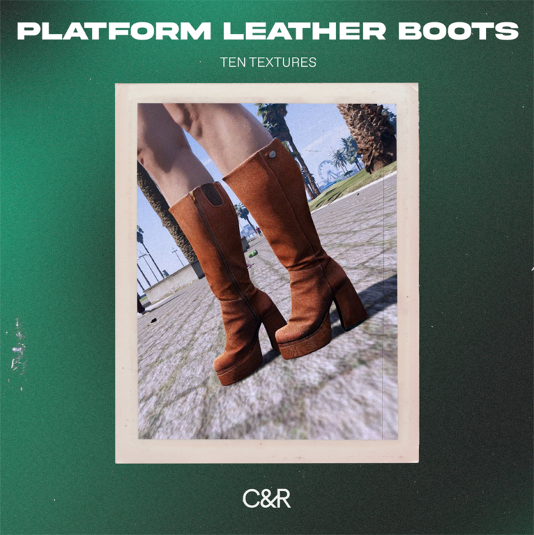 Download Platform Leather Boots MP Female