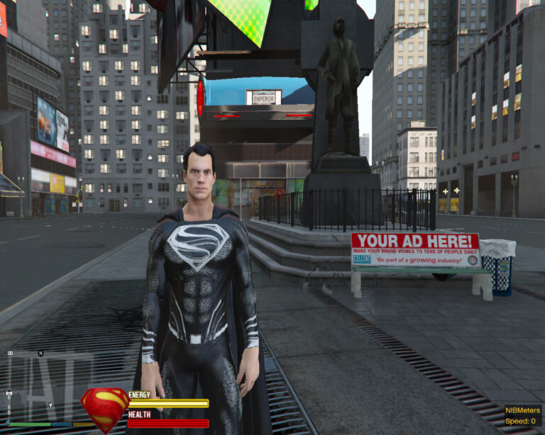 Download Ultimate Superman Black suit V1.0